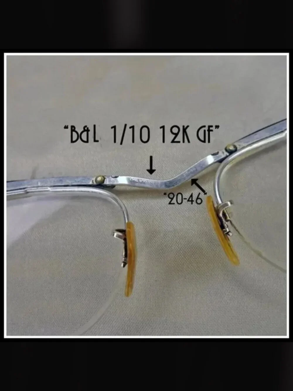 Vintage Cat Eye Glasses With Rhinestones 40s Retro Eyeglasses - Picture 5 of 10